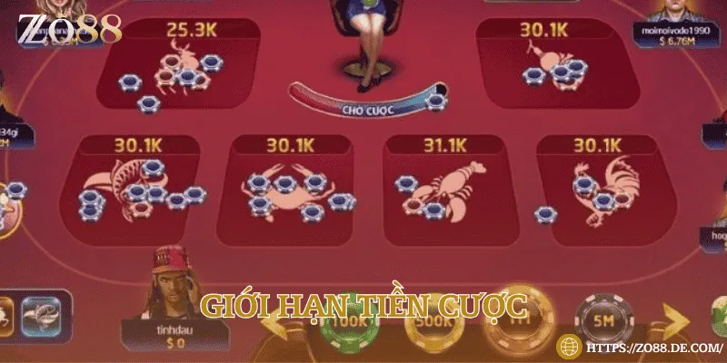 Giới hạn tiền cược